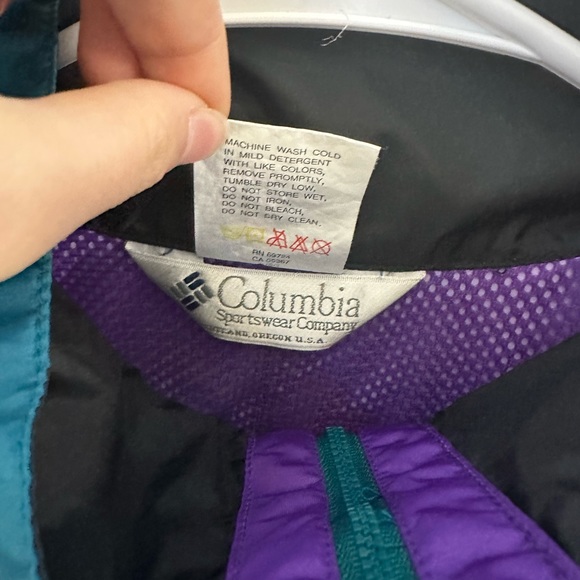 VINTAGE COLUMBIA WINDBREAKER - Picture 2 of 4